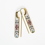 گوشواره فلامینگو برنجی کد 30