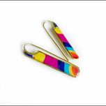 گوشواره برنجی فلامینگو کد 37