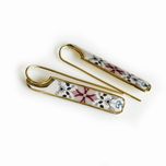 گوشواره فلامینگو برنجی کد 30