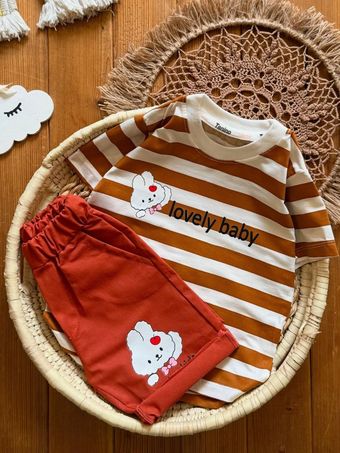 تیشرت شلوارک lovely کد2314