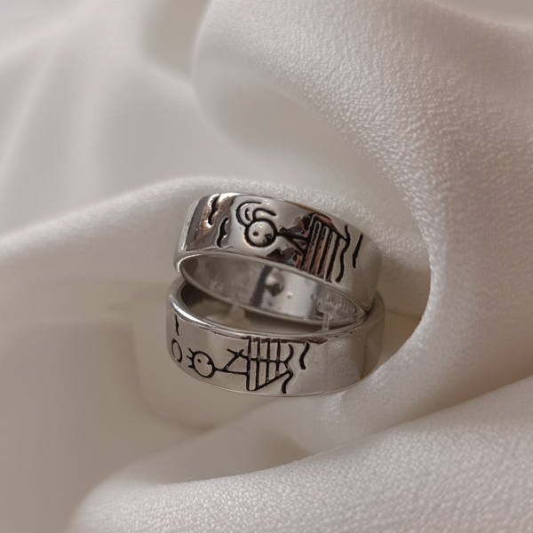 رینگ ست کاپلی دختر پسر تو قایق