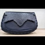 کیف دوشی بنددار زنانه چرم طبیعی مدل پروانه رنگ متنوع