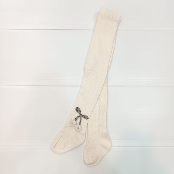 جورابشلواری بچگانه عروسکی گل دار