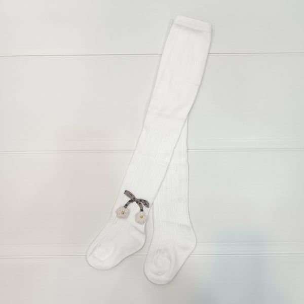 جورابشلواری بچگانه عروسکی گل دار