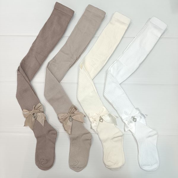 جورابشلواری کبریتی بچگانه پاپیون دار