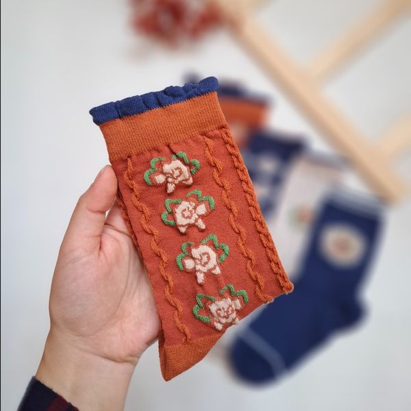 جوراب ساقدار زنانه وینیتیج👩🏻‍🦰