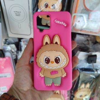 کاور قاب لبوبو برای سامسونگ A12 و M12 مدل سیلیکون اصلی پاک کنی پاپ سوکتی