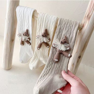 جورابشلواری بچگانه عروسکی تدی