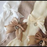 جورابشلواری کبریتی بچگانه پاپیون دار