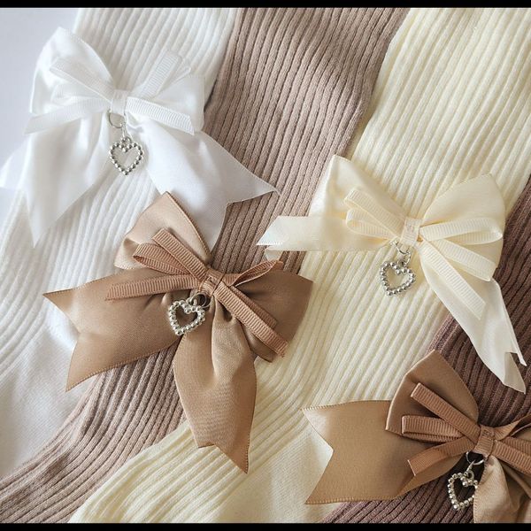 جورابشلواری کبریتی بچگانه پاپیون دار