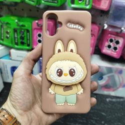 کاور قاب لبوبو سامسونگ A06 مدل سیلیکون اصلی پاک کنی پاپ سوکتی