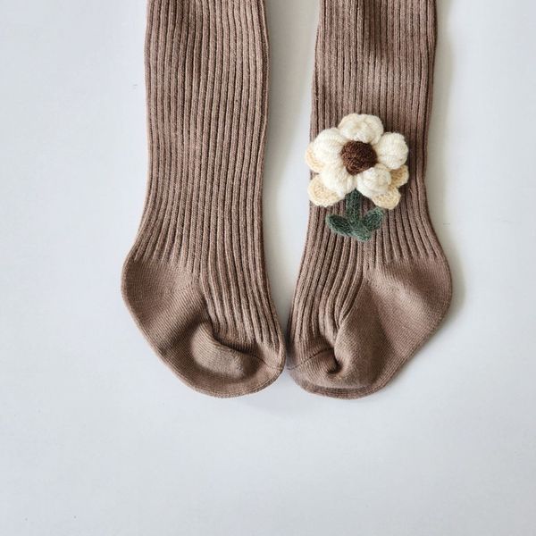 جورابشلواری بچگانه کبریتی گل دار