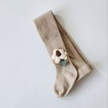 جورابشلواری بچگانه کبریتی گل دار