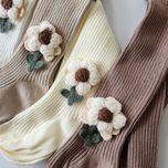 جورابشلواری بچگانه کبریتی گل دار