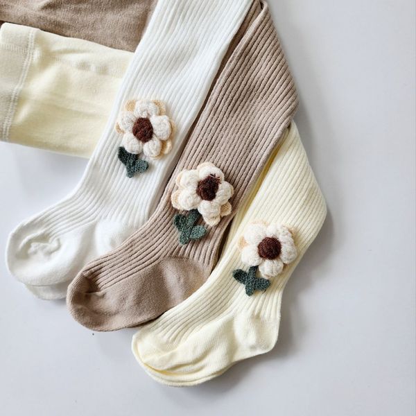 جورابشلواری بچگانه کبریتی گل دار