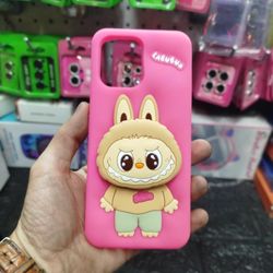 کاور قاب لبوبو شبائومی redmi 12 مدل سیلیکون اصلی پاک کنی پاپ سوکتی