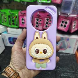 کاور قاب لبوبو شیائومی redmi 14c و poco c75 مدل سیلیکون اصلی پاک کنی پاپ سوکتی