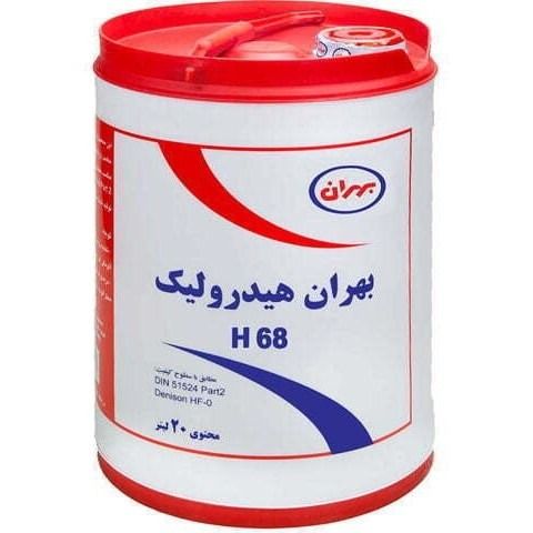 روغن هیدرولیک بهران H68 سطل حجم 20 لیتر