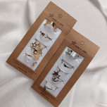 پک انگشتر پنج تایی مدل ستاره