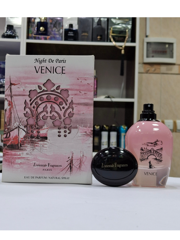 ادکلن زنانه نایت د پاریس ونیز برند اورینتال فرگرنسز ( L ORIENTALE FRAGRANCES - NIGHT DE PARIS VENICE )