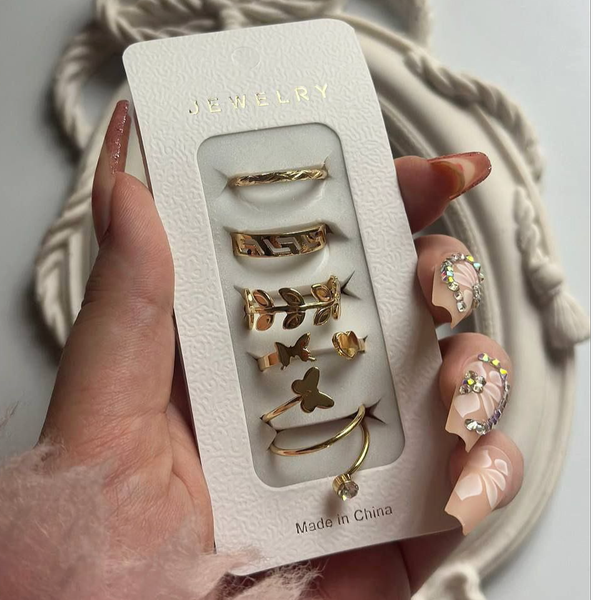 پک انگشتر پروانه پیچکی