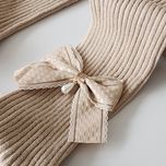 جورابشلواری بچگانه پاپیون دار کبریتی