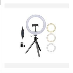 رینگ لایت 26 سانتی متری مدل  سی یرا Sierra Ring Light SR-26 cm همراه سه پایه رومیزی