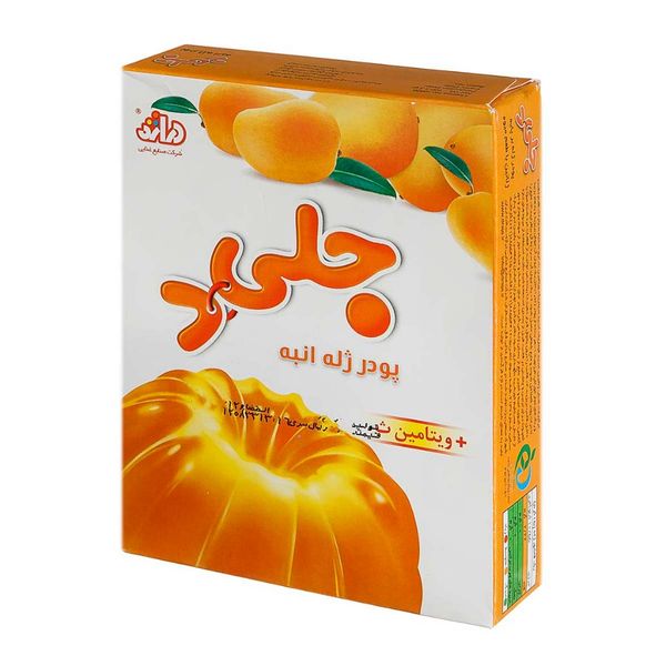 پودر ژله انبه جلید دراژه ـ100 گرم ـ12 عددی