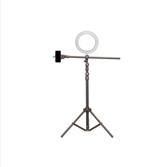 سه پایه نگهدارنده موبایل و دوربین مدل فانیمکس Fanimex 810T (210CM)      (قابل نصب همزمان موبایل و دوربین با انواع نور )