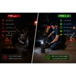 جامپ استارتر و کمپرسور باد هوشمند T700 پاورفول | استارت اضطراری خودرو + پمپ باد + پاوربانک