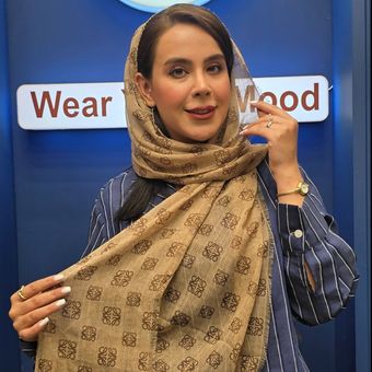 شال حریر وارداتی لووه