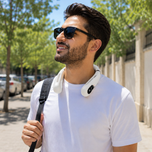 پنکه گردنی شارژی پورودو Chillo Zen مدل PDLFSTZH39 | خنک‌کننده دوگانه