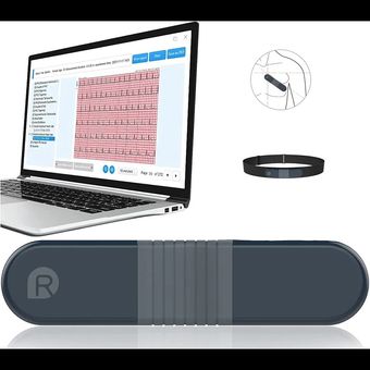 CheckMe Portable ECG 24 Hours with AI ECG Analysis – دستگاه نوار قلب قابل حمل 24 ساعته با تحلیل هوش مصنوعی