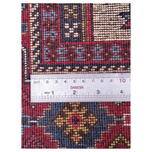 فرش دستباف سایز قالیچه سه متری (تمام پشم یلمه طرح قابی شکرلو) کد 6223