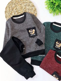 بلوز شلوار بیسکوئیتی کد2338