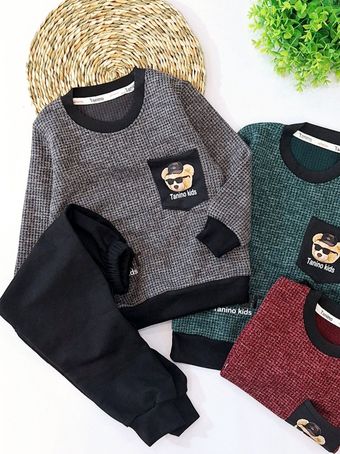 بلوز شلوار بیسکوئیتی کد2338