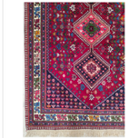 فرش دستباف سایز قالیچه سه متری (تمام پشم یلمه طرح حوضی) کد 6214