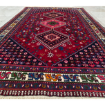 فرش دستباف سایز قالیچه سه متری (تمام پشم یلمه طرح حوضی) کد 6214