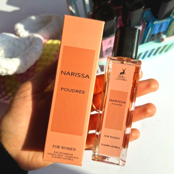 عطر الحمبرا رایحه NARISSA POUDRÉE(35 میل)