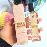 عطر الحمبرا رایحه LALIQUE L'AMOUR(35 میل)