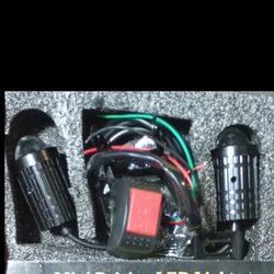 لامپ الیدی موتور سیکلت مدل دو رنگ بسته دو عددی