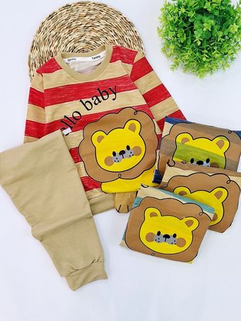 بلوز شلوار طرح شیر کد2347