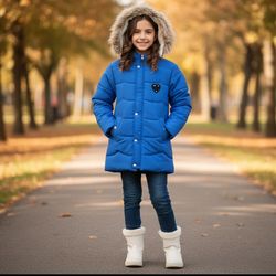 کاپشن دخترانه قلب 13607