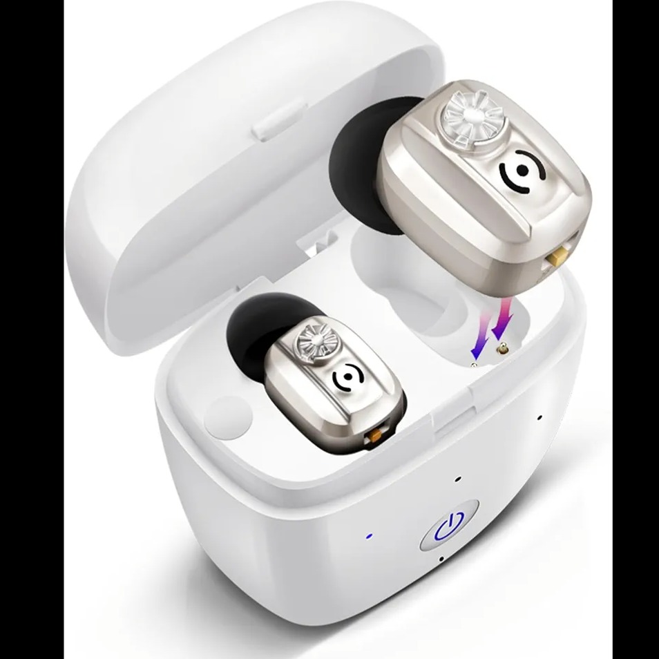 Britzgo VHP-602 – سمعک تقویت‌کننده صدای داخل گوشی قابل شارژ با وزن 3 گرم