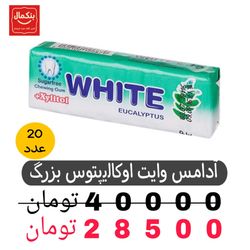 آدامس وایت اوکالیپتوس 10تایی-بسته20عددی