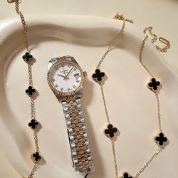 ساعت لکسمی زنانه اورجینال شرکتی طلایی