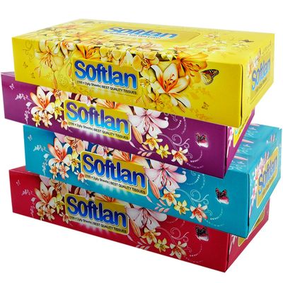 دستمال کاغذی 200برگ سافتلن -36عددی