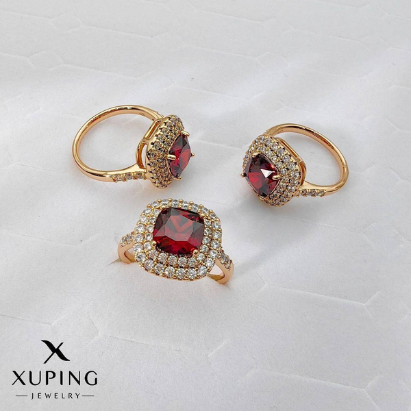 انگشتر جواهری یاقوتی ژوپینگ 03041
