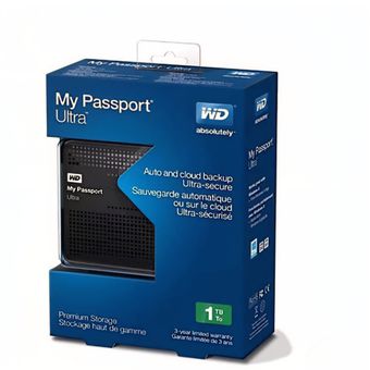 حافظه اچ دی دی اکسترنال وسترن دیجیتال مدل My Passport Ultra ظرفیت 1 ترابایت