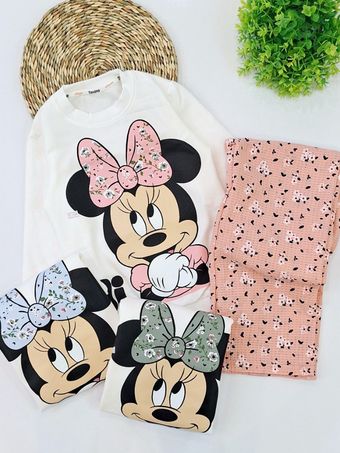 بلوز شلوار مینی موس کد2357